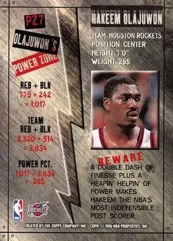 Back of Hakeem Olajuwon