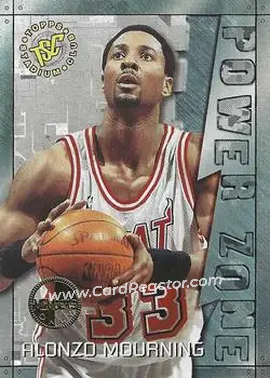 Front of Alonzo Mourning
