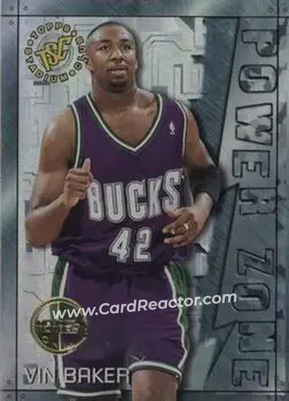 Front of Vin Baker
