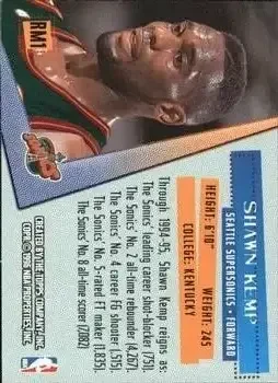Back of Shawn Kemp