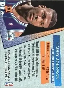 Back of Larry Johnson