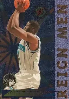 1995-96 Stadium Club #RM3 Reign Men Members Only Larry Johnson