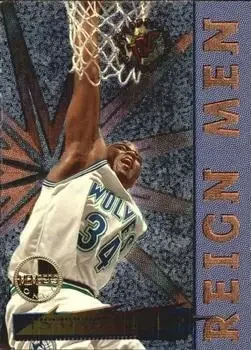 1995-96 Stadium Club #RM5 Reign Men Members Only Isaiah Rider