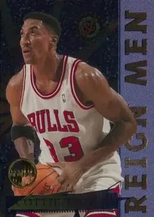 1995-96 Stadium Club #RM7 Reign Men Members Only Scottie Pippen