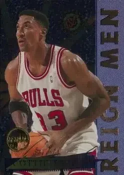 1995-96 Stadium Club #RM7 Reign Men Members Only Scottie Pippen