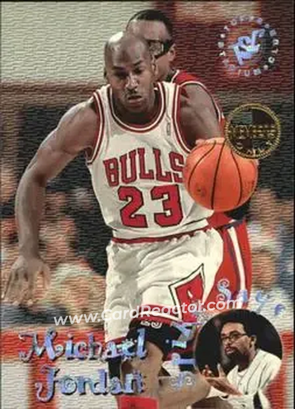 Front of Michael Jordan