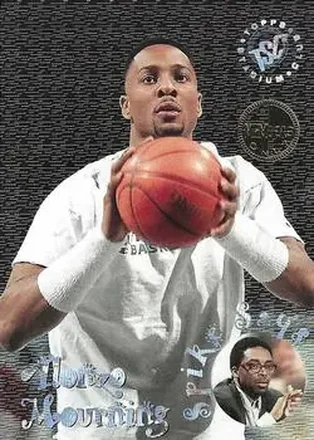1995-96 Stadium Club #SS2 Spike Says Members Only Alonzo Mourning