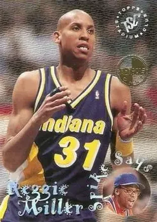 1995-96 Stadium Club #SS3 Spike Says Members Only Reggie Miller