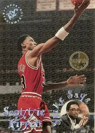 1995-96 Stadium Club #SS7 Spike Says Members Only Scottie Pippen