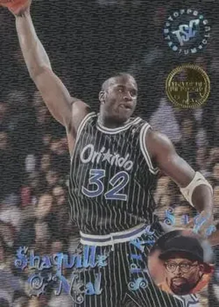1995-96 Stadium Club #SS9 Spike Says Members Only Shaquille O'Neal