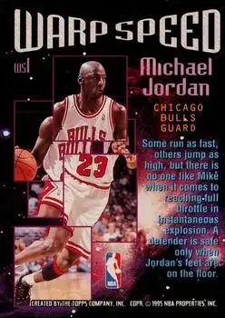 Back of Michael Jordan