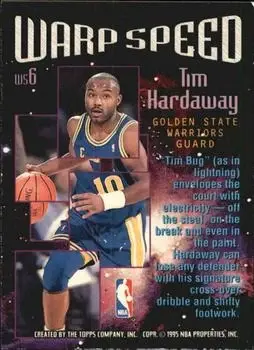 Back of Tim Hardaway