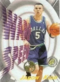 1995-96 Stadium Club #WS8 Warp Speed Members Only Jason Kidd