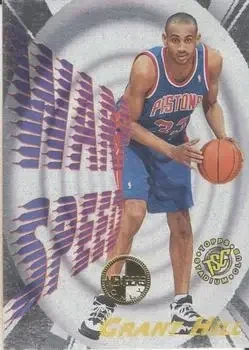 1995-96 Stadium Club #WS9 Warp Speed Members Only Grant Hill