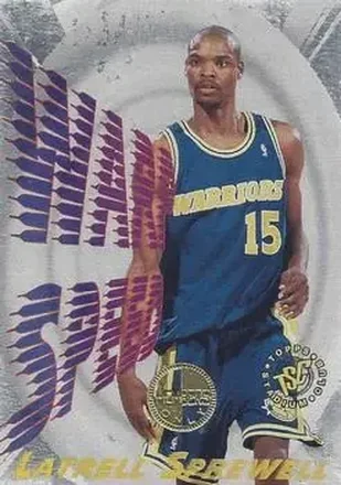1995-96 Stadium Club #WS12 Warp Speed Members Only Latrell Sprewell