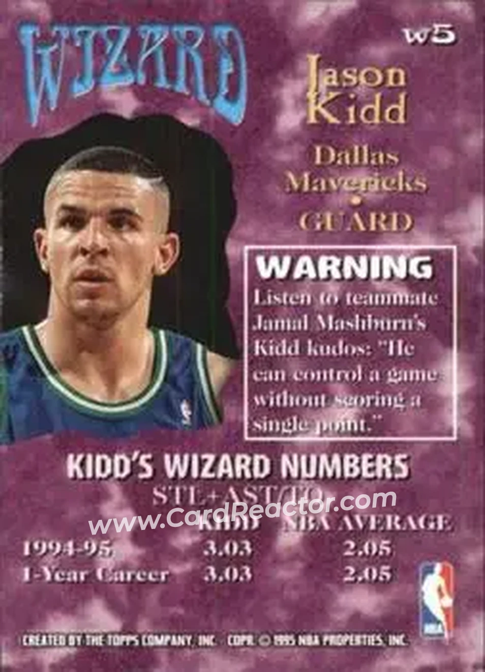 Back of Jason Kidd