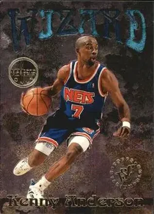 1995-96 Stadium Club #W6 Wizards Members Only Kenny Anderson