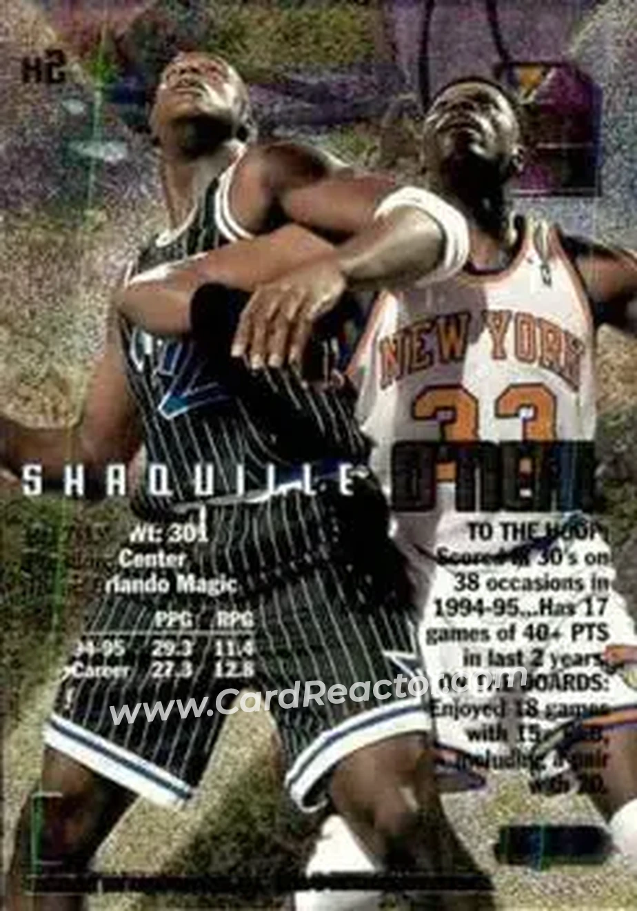 Back of Shaquille O'Neal