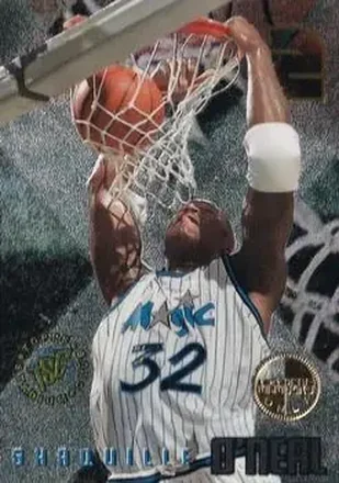 1995-96 Stadium Club #X2 X-2 Members Only Shaquille O'Neal
