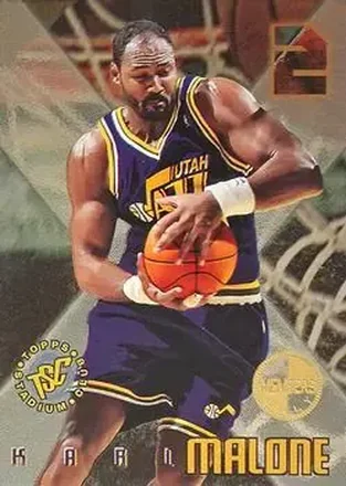 1995-96 Stadium Club #X6 X-2 Members Only Karl Malone