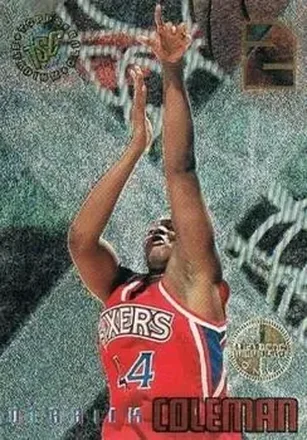 1995-96 Stadium Club #X7 X-2 Members Only Derrick Coleman