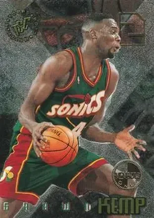1995-96 Stadium Club #X8 X-2 Members Only Shawn Kemp