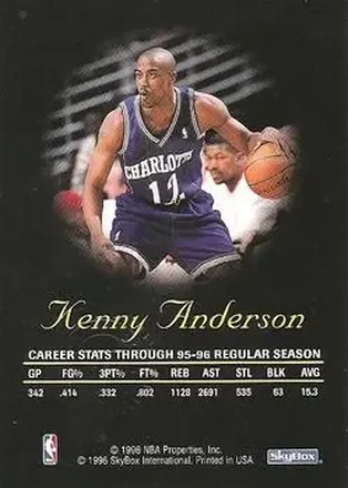 Kenny Anderson back