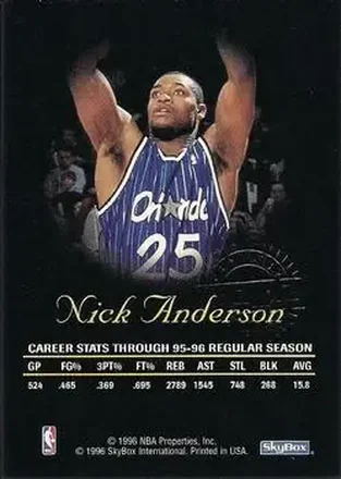 Nick Anderson back