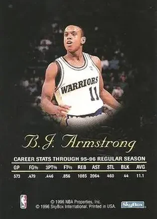 B.J. Armstrong back