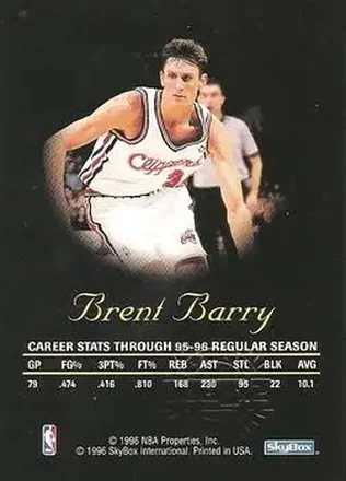 Brent Barry back