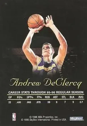 Andrew DeClercq back