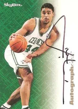 1996-97 SkyBox Premium #NNO Autographics Black Ink Rick Fox