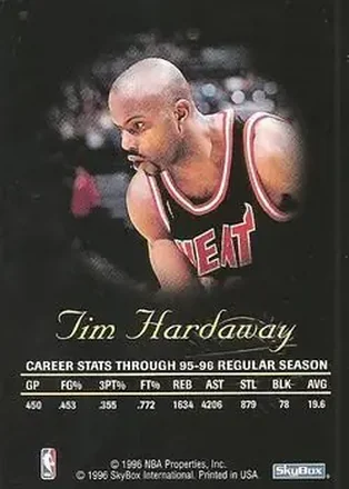 Tim Hardaway back