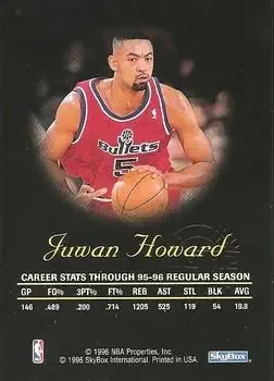Back of Juwan Howard