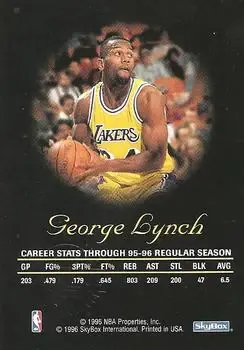 Back of George Lynch