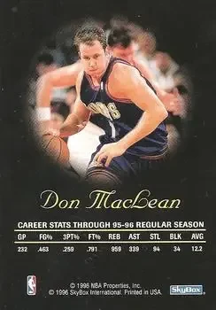Back of Don MacLean
