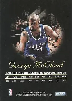 Back of George McCloud