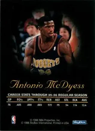 Antonio McDyess back