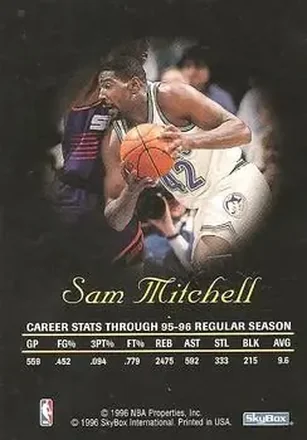 Sam Mitchell back