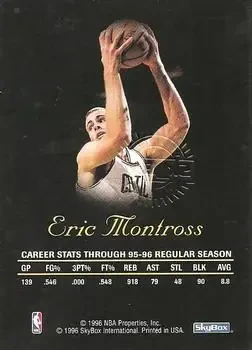 Back of Eric Montross