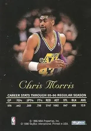 Chris Morris back