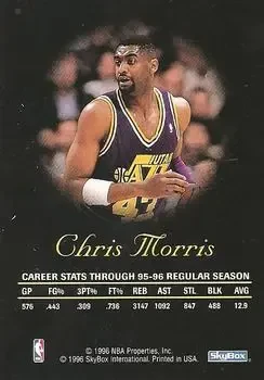 Back of Chris Morris