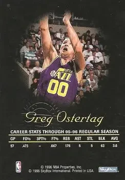 Back of Greg Ostertag