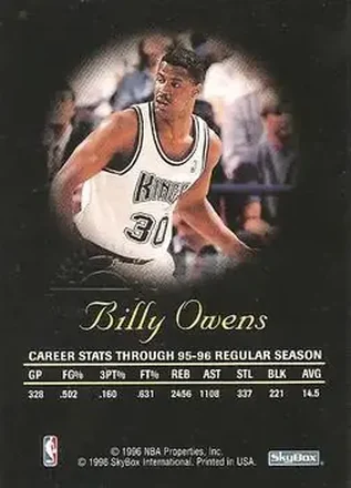 Billy Owens back