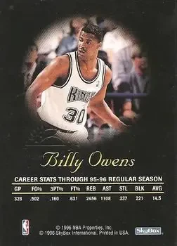Back of Billy Owens