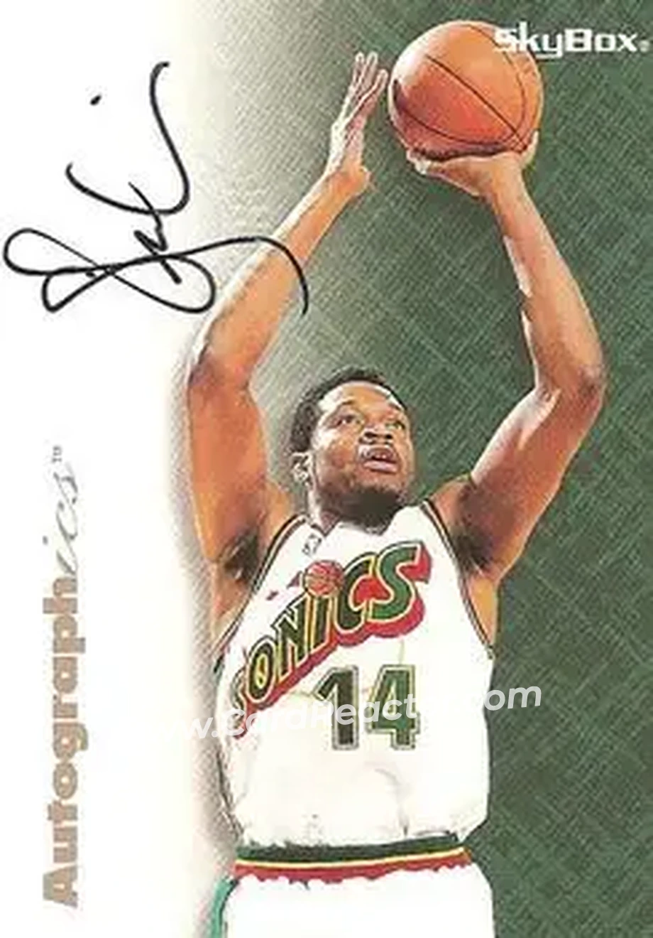Enlarged card image