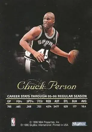 Chuck Person back