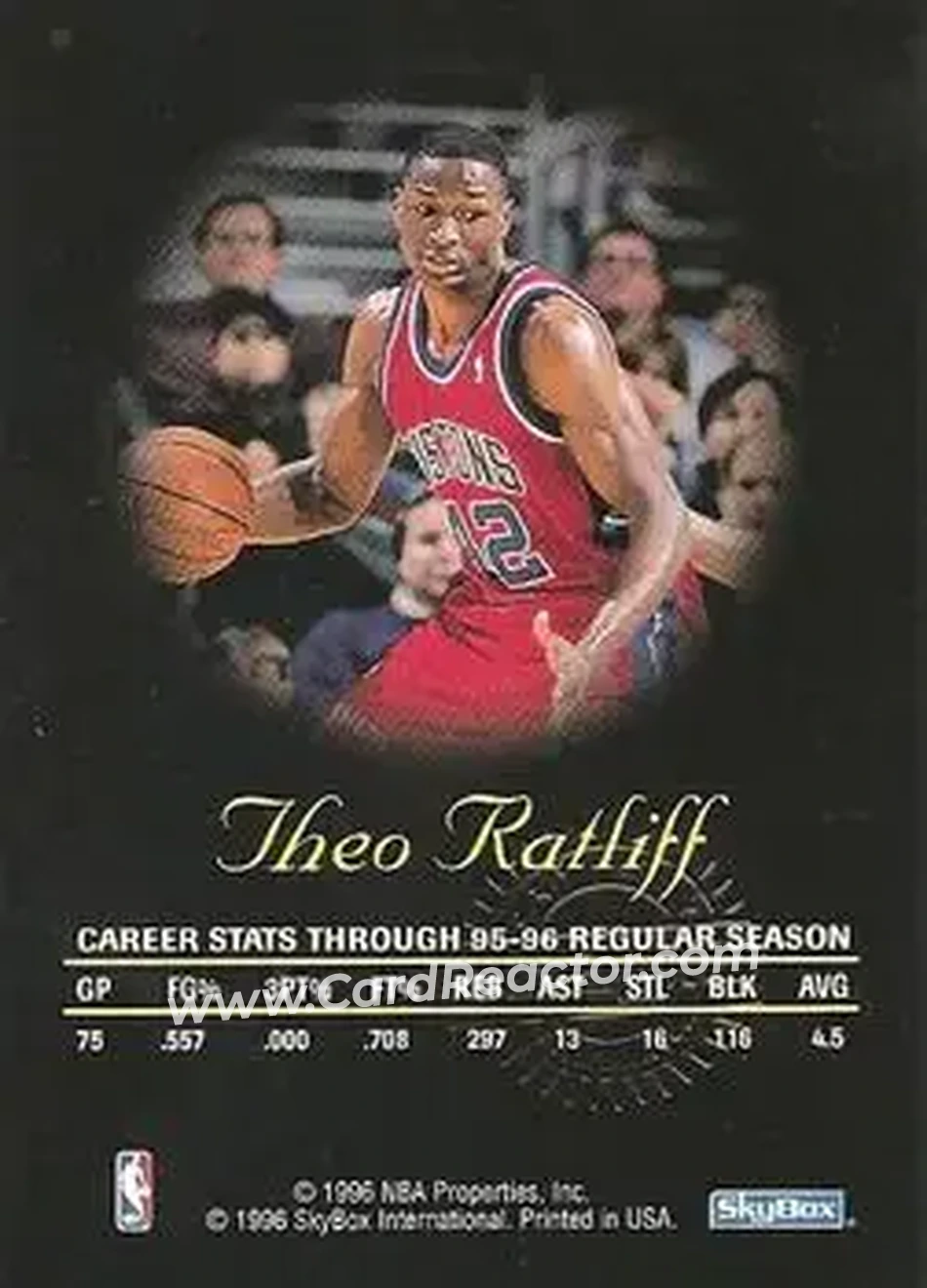 Enlarged card image