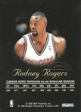 Rodney Rogers back