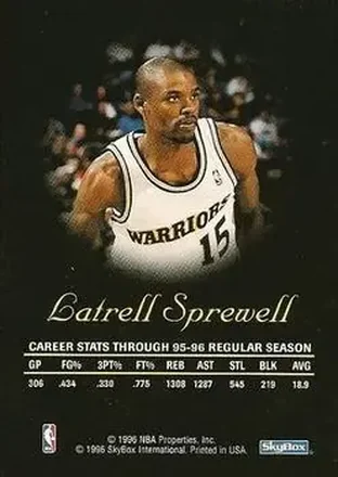 Latrell Sprewell back